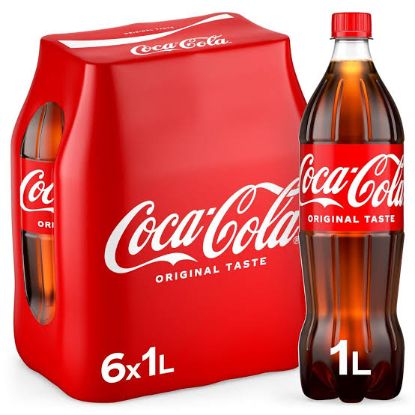 Picture of Coca Cola 1L Bottle x 6