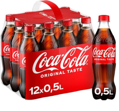 Picture of Coca Cola 0.5 LTR X 12