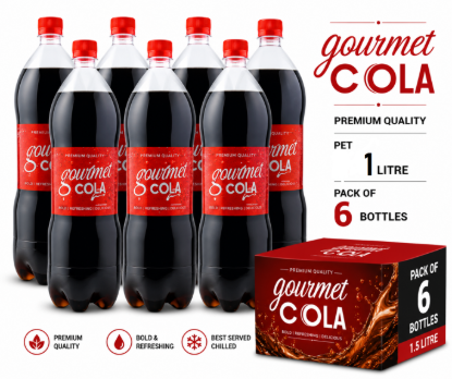 Picture of Gourmet Cola 1 LTR X 6 Pack