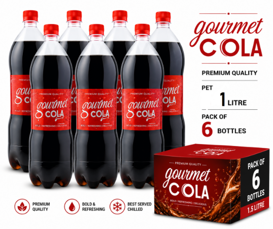 Picture of Gourmet Cola 1 LTR X 6 Pack